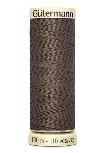 Hilos Gütermann 100m color 467 Marrón Oscuro - Ribes y Casals