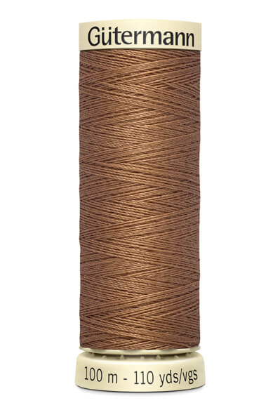 Hilos Gütermann 100m color 842 Marrón Arcilla - Ribes y Casals