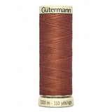 Hilos Gütermann 100m color 847 Marrón Teja - Ribes y Casals