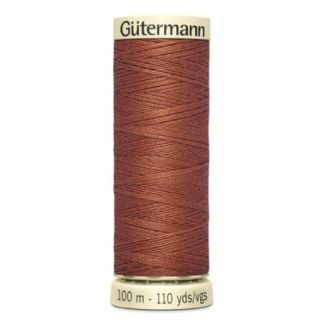 Hilos Gütermann 100m color 847 Marrón Teja - Ribes y Casals