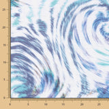 Half Panamá Abstracto Azul - Ribes y Casals