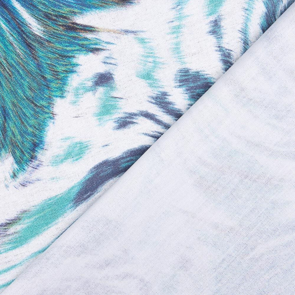 Half Panamá Abstracto Azul - Ribes y Casals