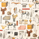 Half Panamá Floral Equestre - Ribes y Casals