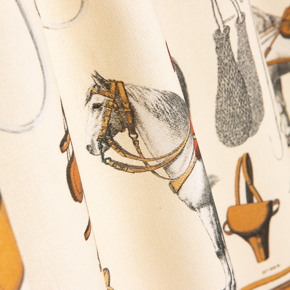 Half Panamá Floral Equestre - Ribes y Casals