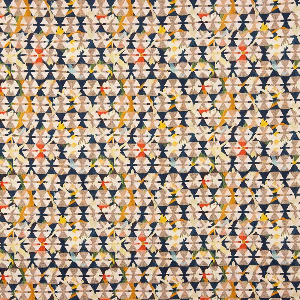 Half Panamá Geométrico Mokka - Ribes y Casals