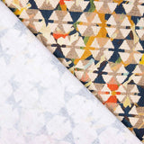 Half Panamá Geométrico Mokka - Ribes y Casals