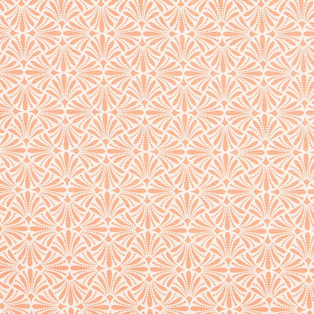 Halfa Panamá Geométrico Naranja - Ribes y Casals