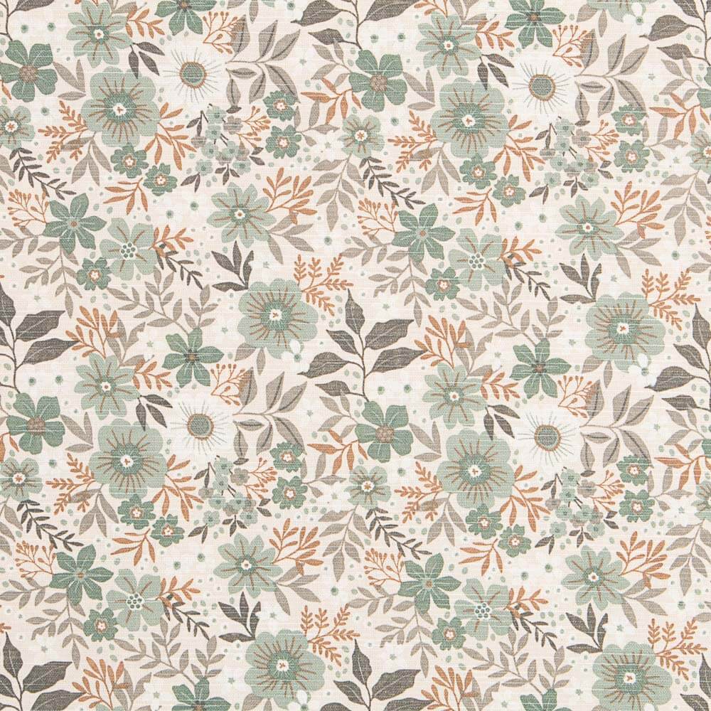 Half Panamá Hojas Verde Agua - Ribes y Casals