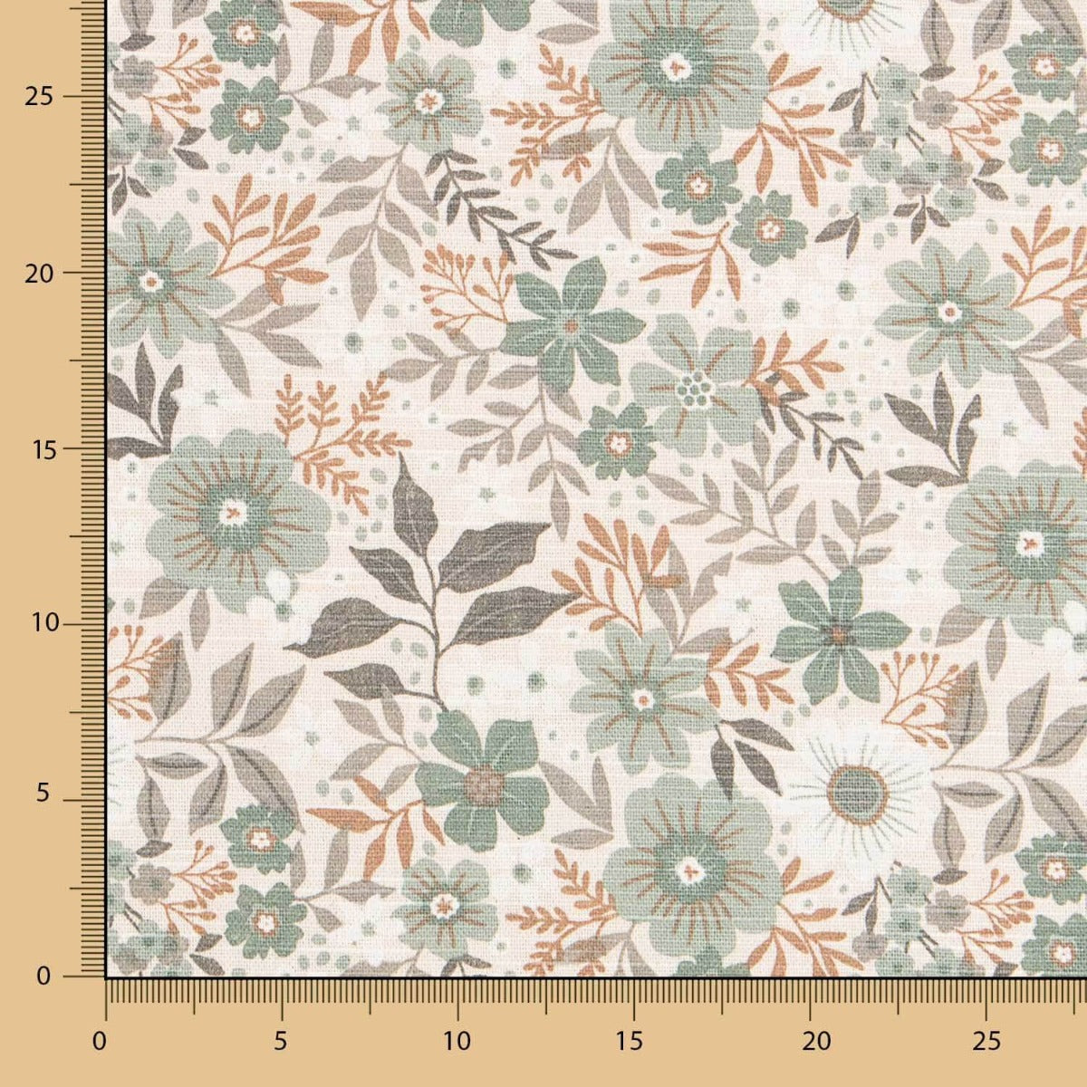 Half Panamá Hojas Verde Agua - Ribes y Casals