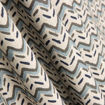 Half Panamá Zig Zag Azul - Ribes y Casals