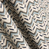 Half Panamá Zig Zag Azul - Ribes y Casals