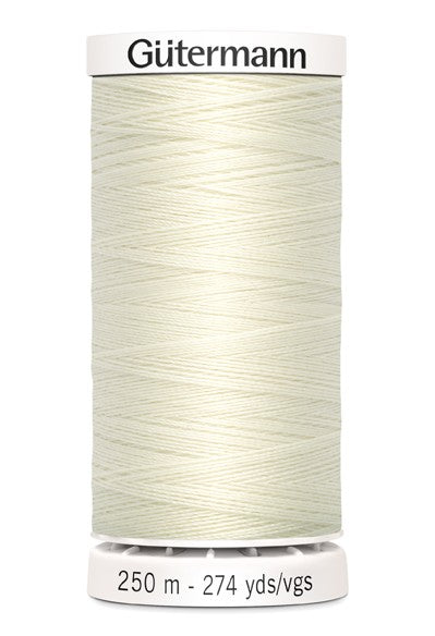 Hilo Gütermann 250m 001 - Crudo - Ribes y Casals