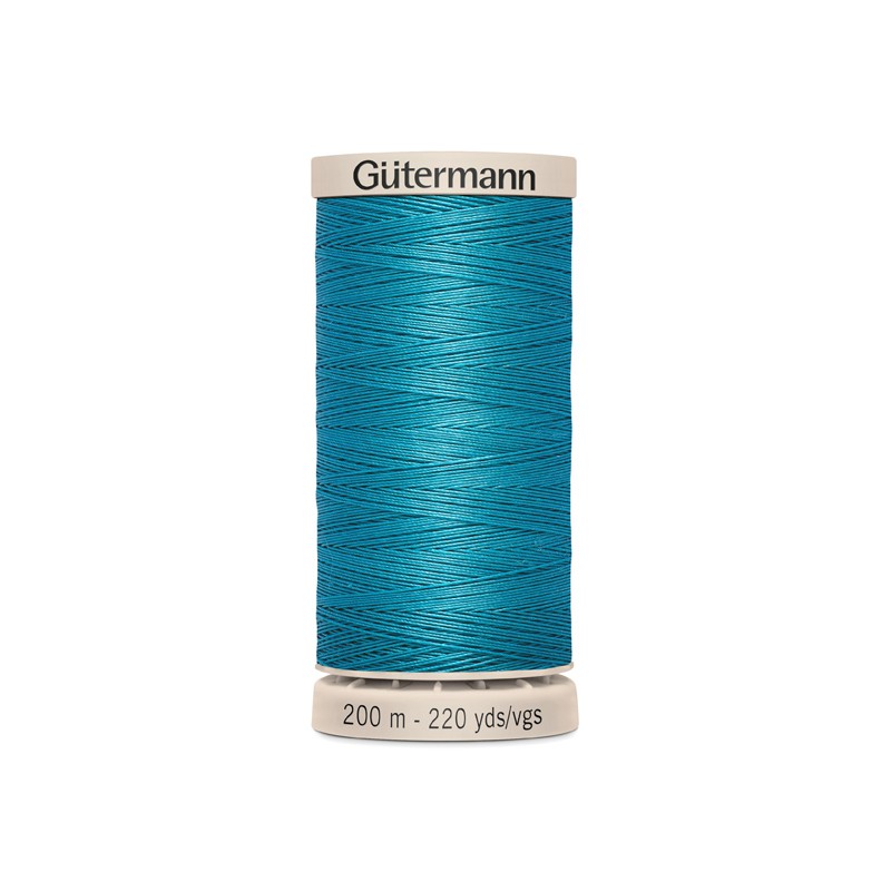 Hilo para Acolchar y Patchwork Gütermann 200 m Azul Turquesa 7235 - Ribes y Casals