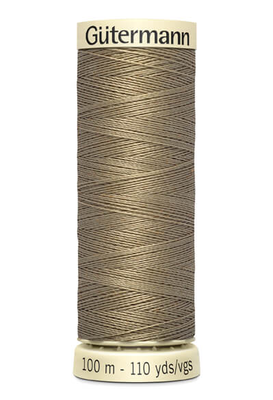 Hilos Gütermann 100m color 208 Marrón Suave - Ribes y Casals