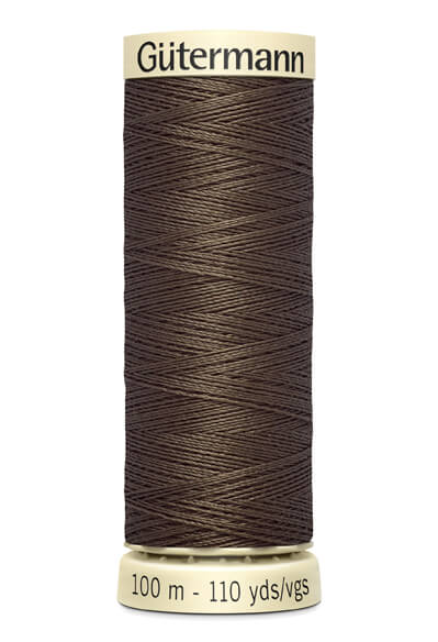 Hilos Gütermann 100m color 252 Marrón - Ribes y Casals