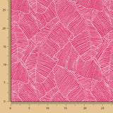 Tapicería Jacquard Hojas Frambuesa - Ribes y Casals