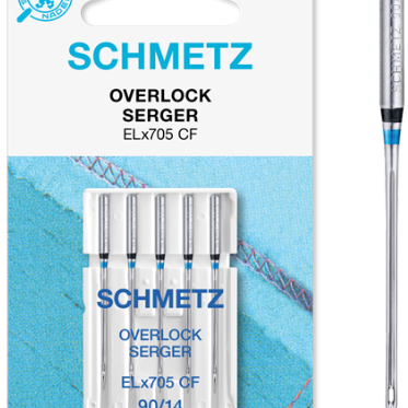 Agujas Schmetz Overlock ELx705 CF Universal