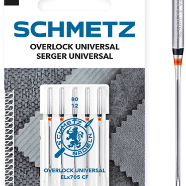 Agujas Schmetz Overlock ELx705 CF Universal - Ribes y Casals