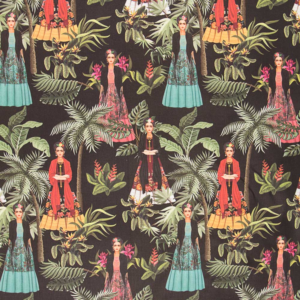 Loneta Botanic Frida Kahlo - Ribes y Casals