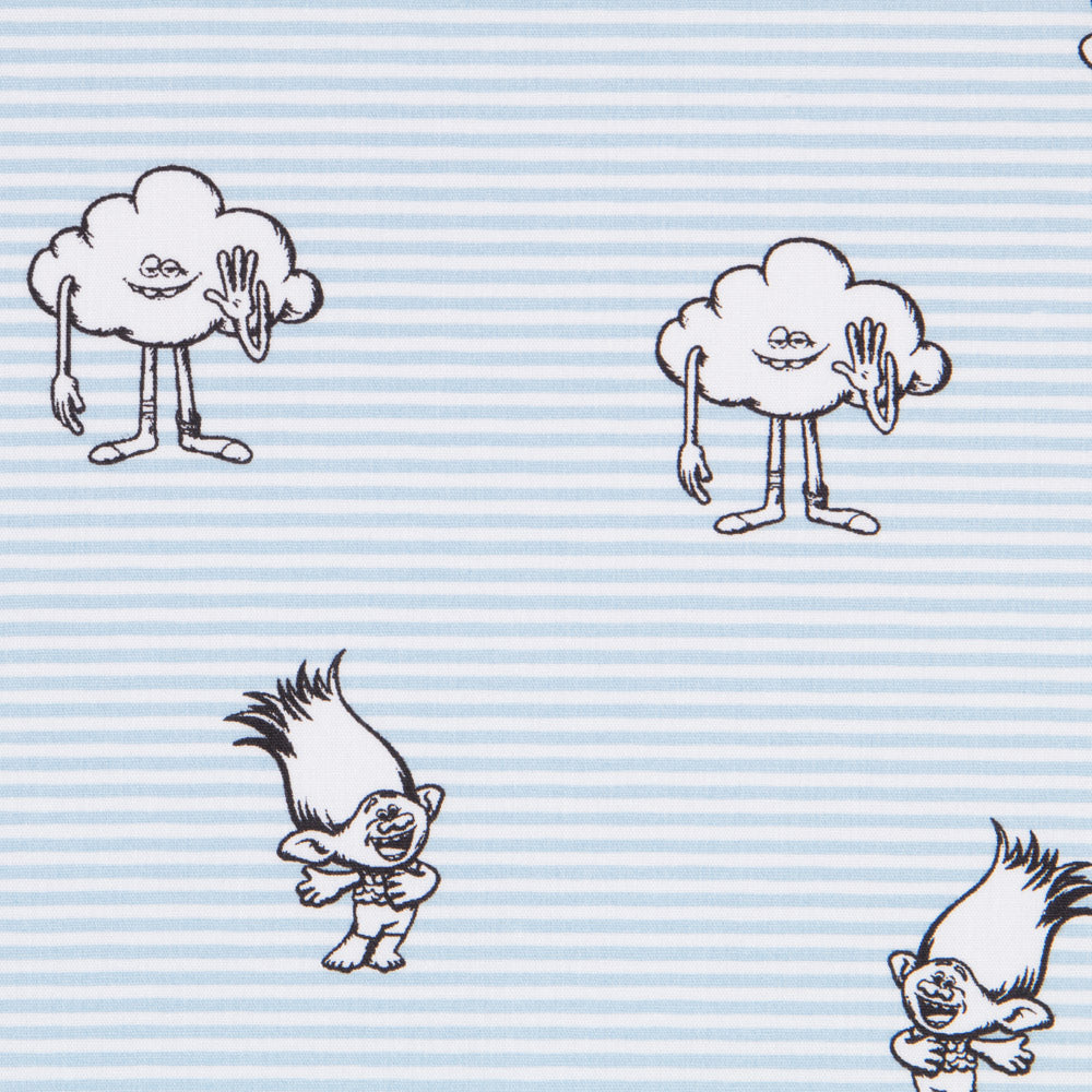 Popelín Trols Azul - Ribes y Casals