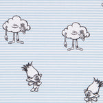 Popelín Trols Azul - Ribes y Casals