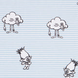 Popelín Trols Azul - Ribes y Casals