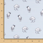 Popelín Trols Azul - Ribes y Casals