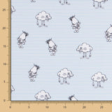 Popelín Trols Azul - Ribes y Casals