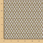 Popelín Plumas Mini Doré - Ribes y Casals