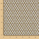 Popelín Plumas Mini Doré - Ribes y Casals