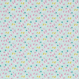 Popelín Plantitas Verde - Ribes y Casals