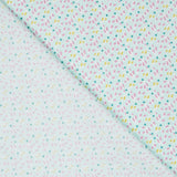 Popelín Plantitas Verde - Ribes y Casals