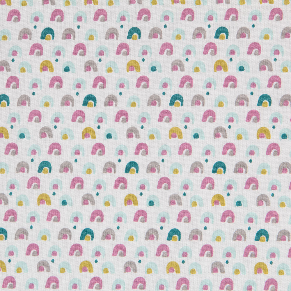 Popelín Arcos Multicolor - Ribes y Casals