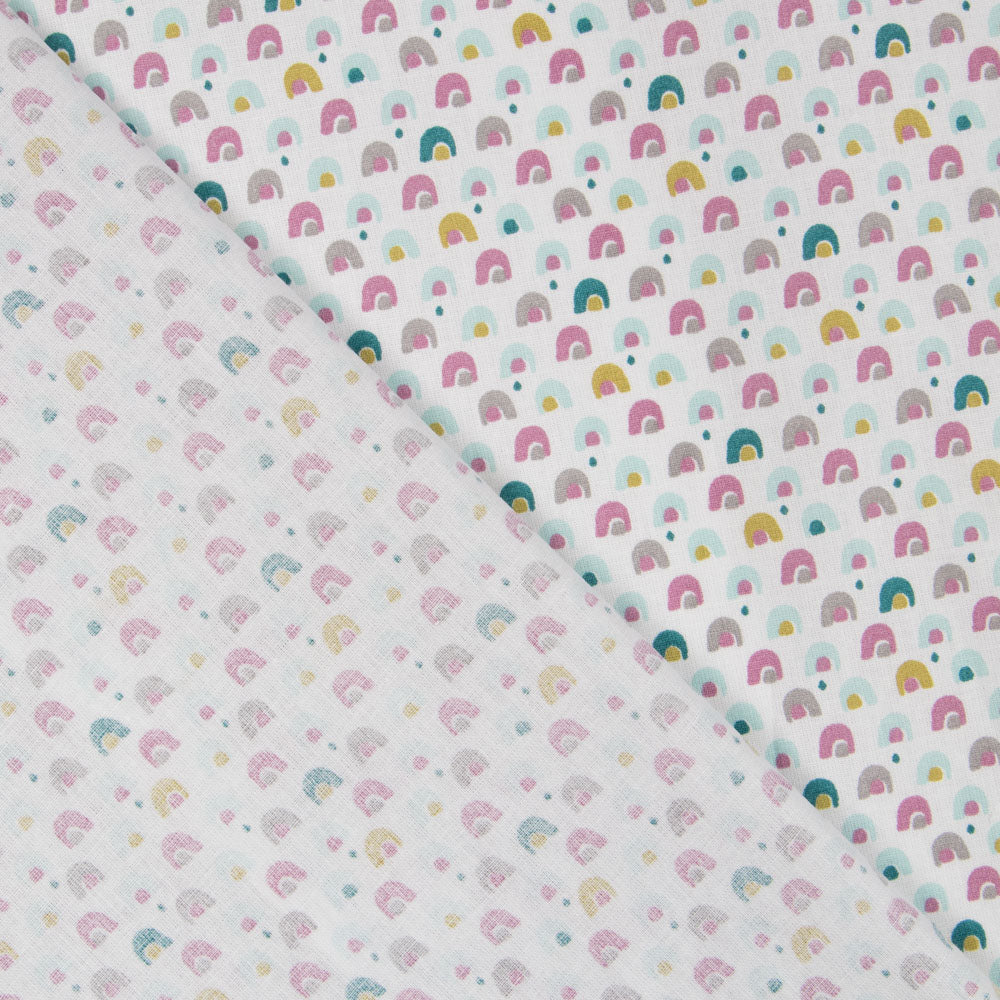 Popelín Arcos Multicolor - Ribes y Casals