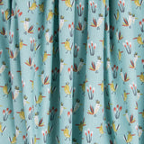 Popelín Birds Verdosa - Ribes y Casals