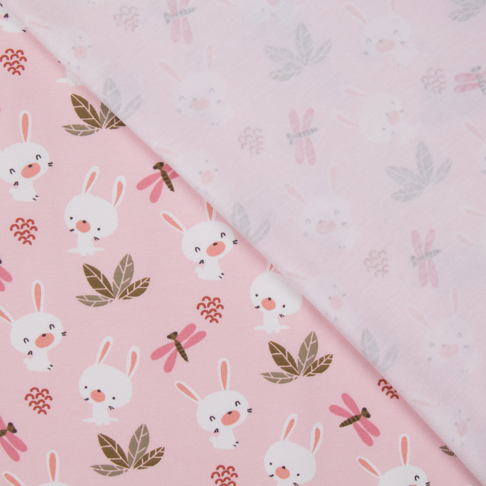 Punto Algodón Rabbit Rosa - Ribes y Casals