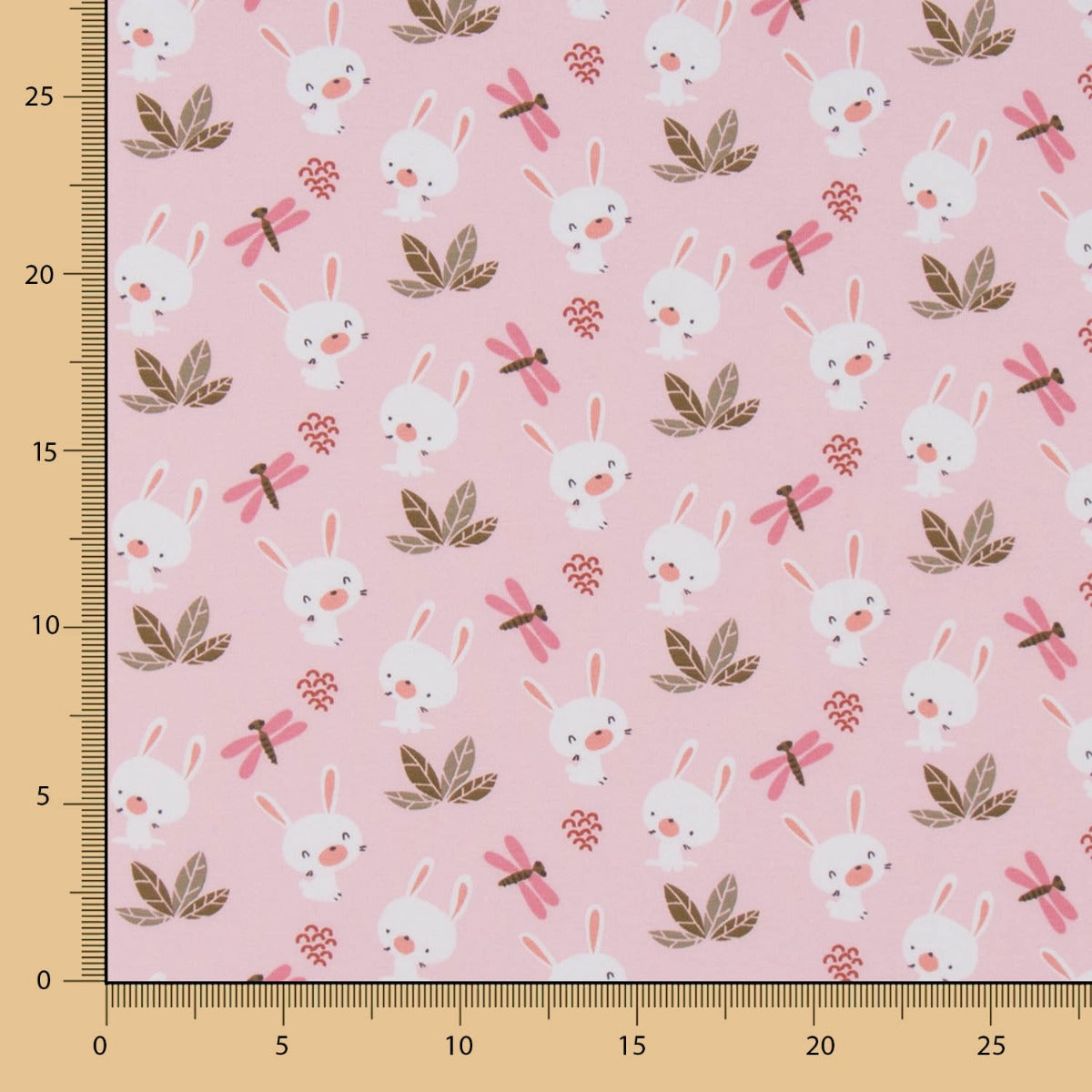 Punto Algodón Rabbit Rosa - Ribes y Casals