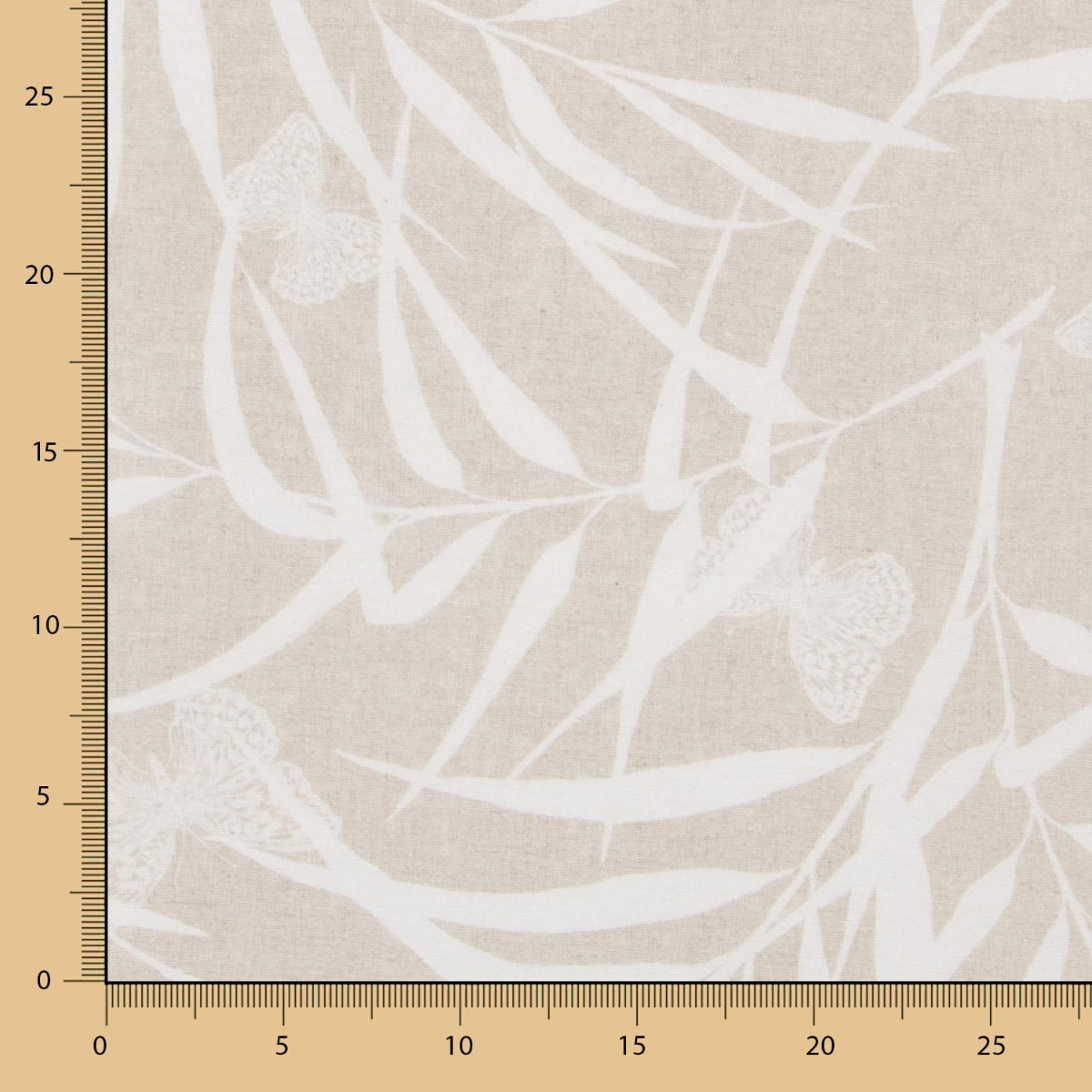 Mantel Anti Manchas Tropical Beige - Ribes y Casals