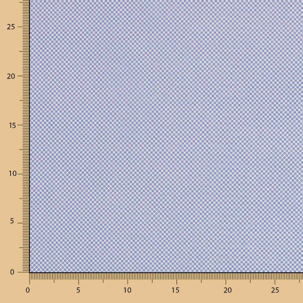 Algodón Camiseria Puntadas Azul - Ribes y Casals