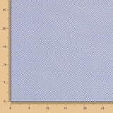 Algodón Camiseria Puntadas Azul - Ribes y Casals