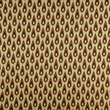 Satén Spandex Plumas Beige Doré - Ribes y Casals