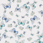 Popelín Orgánico Natura Azul - Ribes y Casals