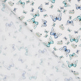 Popelín Orgánico Natura Azul - Ribes y Casals