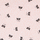 Popelín Orgánico Abejas Naranja - Ribes y Casals