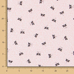 Popelín Orgánico Abejas Naranja - Ribes y Casals