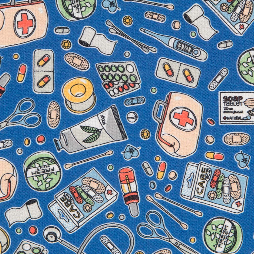 Popelín Sanitario Azul - Ribes y Casals