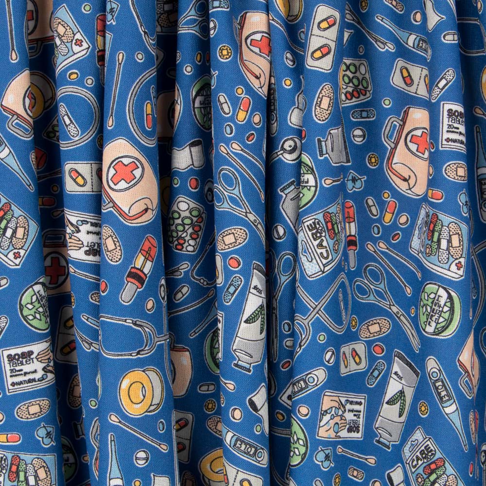 Popelín Sanitario Azul - Ribes y Casals