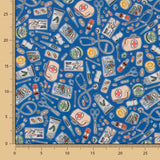 Popelín Sanitario Azul - Ribes y Casals