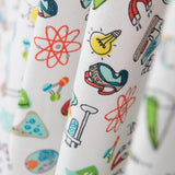 Popelín Ciencias Blanco - Ribes y Casals