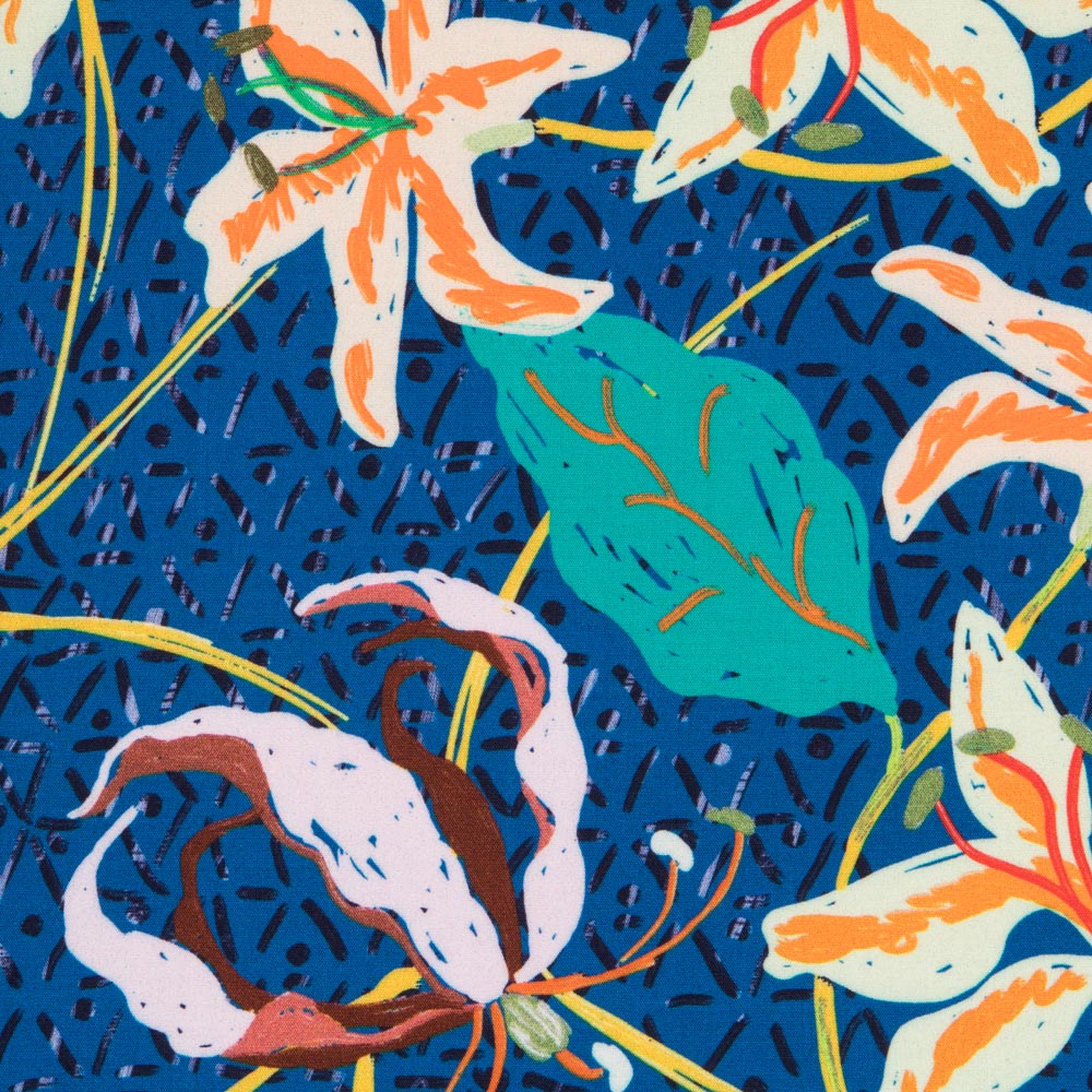 Viscosa Tropical Azulón - Ribes y Casals